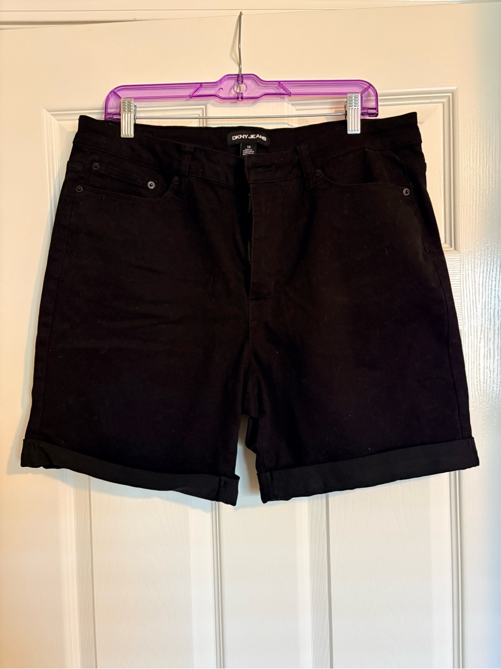 DKNY Black Women's Bermuda Shorts